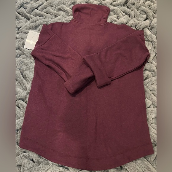 NWT Athleta Cozy Karma Funnel Neck Sweatshirt Size XS - Picture 6 of 11